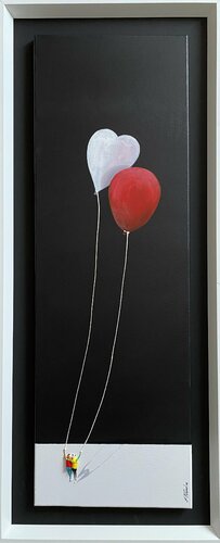 Action. Action.Freiheit.-17MK par Eka Peradze, Peinture en vente sur Singulart
