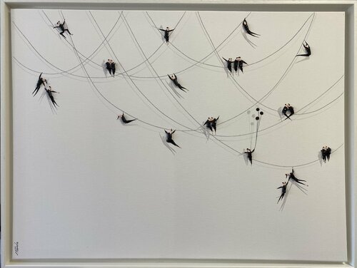 Action. Action.Freiheit.-17&T par Eka Peradze, Peinture en vente sur Singulart