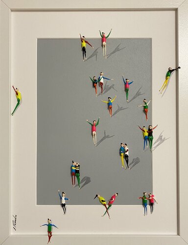 Action. Liebe.Freiheit ll-67P par Eka Peradze, Peinture en vente sur Singulart