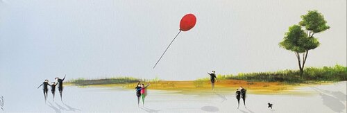Action. Action.Freiheit.-17? par Eka Peradze, Peinture en vente sur Singulart