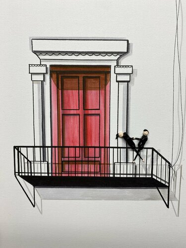 Action. Action.Freiheit.-17L par Eka Peradze, Peinture en vente sur Singulart
