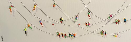 Action.Freiheit.-0 par Eka Peradze, Peinture en vente sur Singulart
