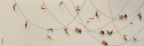 Action.Freiheit.-09 par Eka Peradze, Peinture en vente sur Singulart