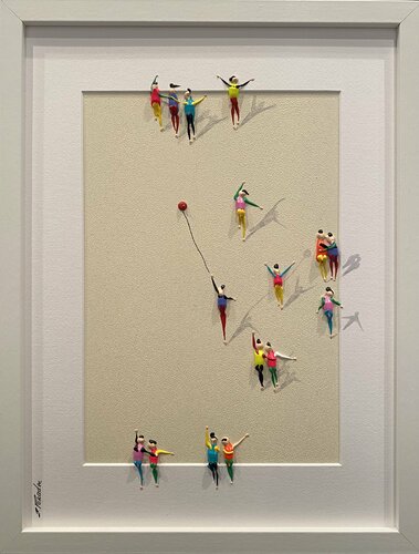 Action. Action.Freiheit.-1PÄ de Eka Peradze, Pintura a la venta en Singulart