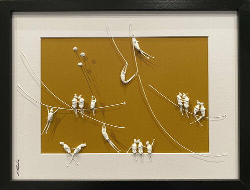 Action. Action.Freiheit.-1PP9 de Eka Peradze, Pintura a la venta en Singulart