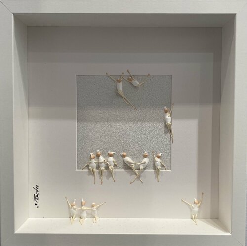 Action. Action.Freiheit.-12Pp de Eka Peradze, Pintura a la venta en Singulart