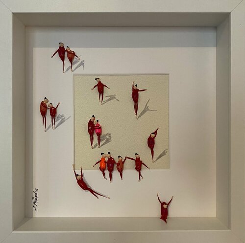 Action. Action.Freiheit.-11U de Eka Peradze, Pintura a la venta en Singulart