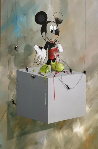Micky Maus Freedom de Eka Peradze, Pintura a la venta en Singulart