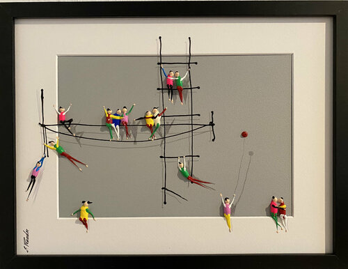 Action. Action.Freiheit.-1Qq de Eka Peradze, Pintura a la venta en Singulart