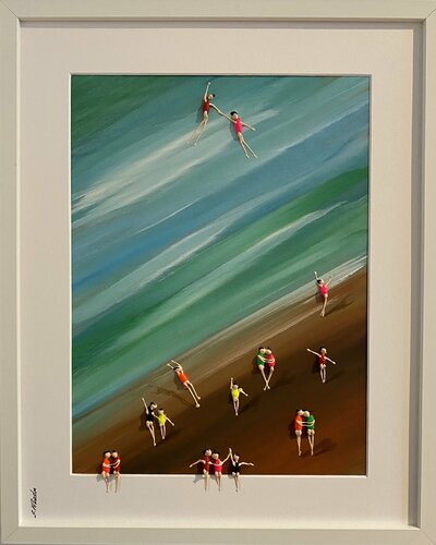Offer only 3 days .3D Day on the beach par Eka Peradze, Peinture en vente sur Singulart