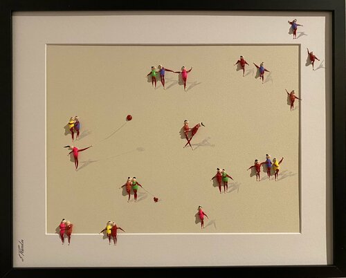 Action. Action.Freiheit.-1Gh par Eka Peradze, Peinture en vente sur Singulart