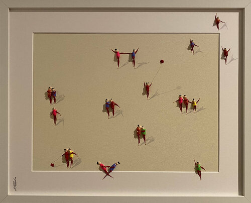 Action. Action.Freiheit.-1Öü par Eka Peradze, Peinture en vente sur Singulart