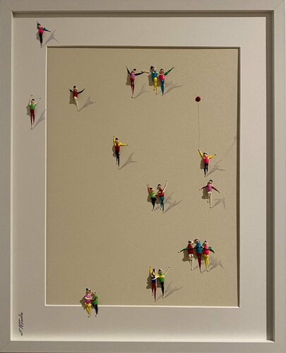 Action. Action.Freiheit.-1W par Eka Peradze, Peinture en vente sur Singulart