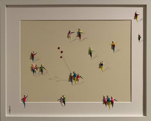 Action. Action.Freiheit.-1TT par Eka Peradze, Peinture en vente sur Singulart