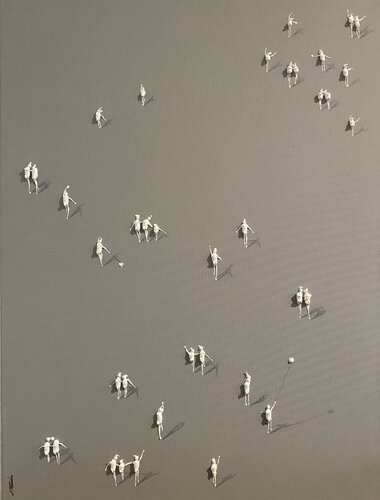 Action. Action.Freiheit.-S par Eka Peradze, Peinture en vente sur Singulart