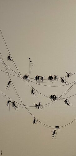 Action. Action.Freiheit.-SZ de Eka Peradze, Pintura a la venta en Singulart