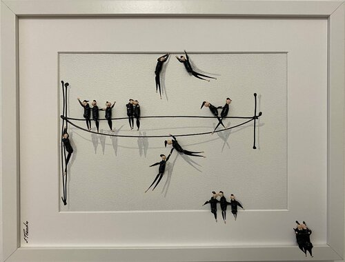 Action. Action.Freiheit.-1GIk de Eka Peradze, Pintura a la venta en Singulart