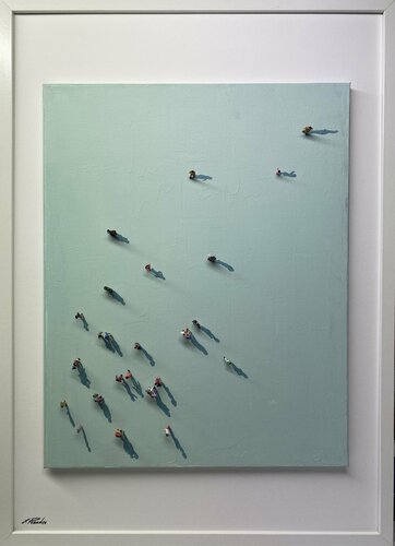 Action. Action.Freiheit.-S de Eka Peradze, Pintura a la venta en Singulart