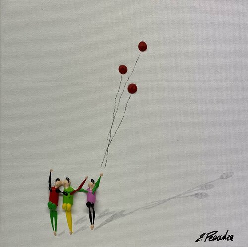 Action. Love.Freiheit XI-IP par Eka Peradze, Peinture en vente sur Singulart