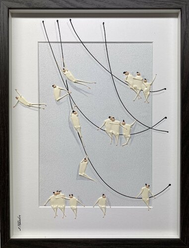 Action. Love.Freiheit.-1LR par Eka Peradze, Peinture en vente sur Singulart