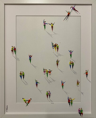 Action. Love.Freiheit. X van Eka Peradze, Schilderij te koop op Singulart