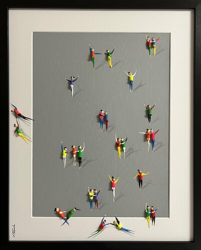 Action. Love.Freiheit.-1PS van Eka Peradze, Schilderij te koop op Singulart