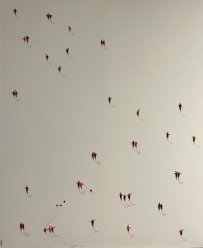 Freedom. Love1 van Eka Peradze, Schilderij te koop op Singulart