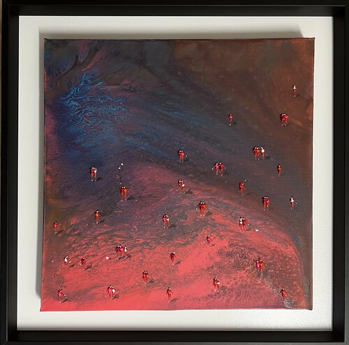Action. Freedom. Love. LxL van Eka Peradze, Schilderij te koop op Singulart