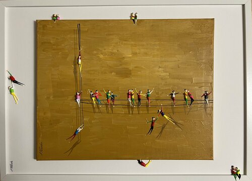 Action. Freedom. Love. EKA di Eka Peradze, Pittura in vendita su Singulart