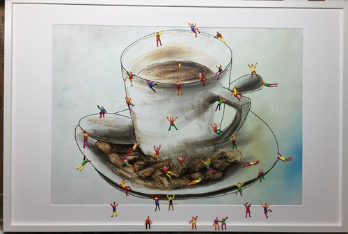 WORKS ON COMMISSION. Similar paintings van Eka Peradze, Schilderij te koop op Singulart