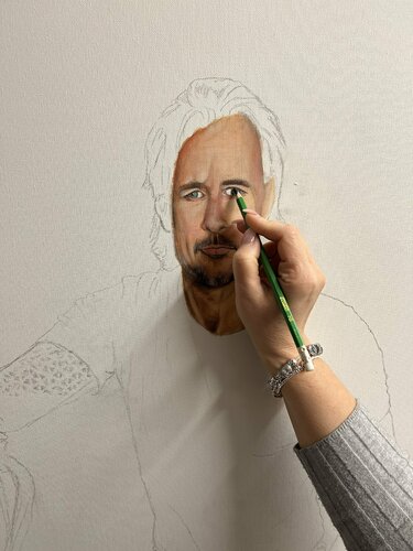 Ok par Eka Peradze, Peinture en vente sur Singulart