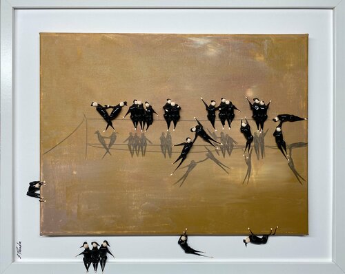 WORKS ON COMMISSION. Similar paintings Eka Peradze