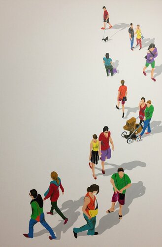 WORKS ON COMMISSION. Similar paintings by Eka Peradze, Painting for Sale on Singulart