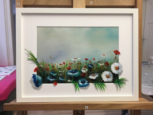 WORKS ON COMMISSION. Similar paintings Eka Peradze