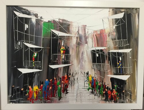 WORKS ON COMMISSION. Similar paintings Eka Peradze