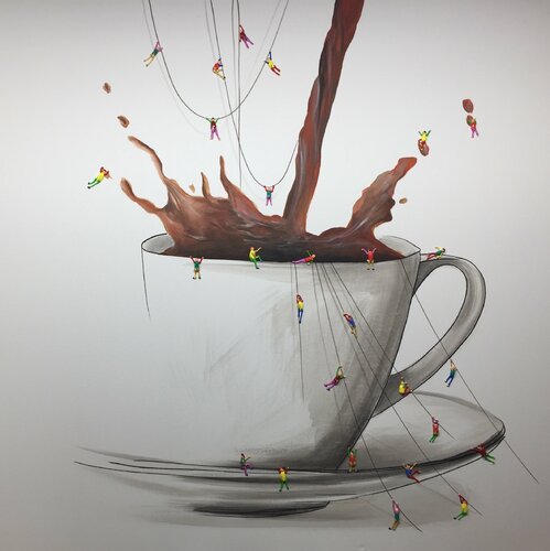 WORKS ON COMMISSION. Similar paintings von Eka Peradze, Malerei kaufen auf Singulart