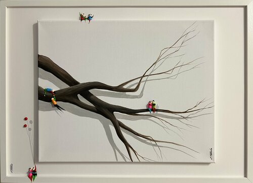 Freedom. Love ❤️ par Eka Peradze, Peinture en vente sur Singulart