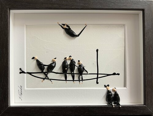 Action.Freedom. Love ❤️ Kp par Eka Peradze, Peinture en vente sur Singulart