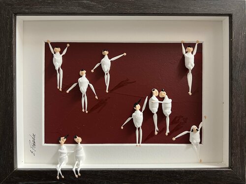 Action.Freedom. Love ❤️ TT par Eka Peradze, Peinture en vente sur Singulart