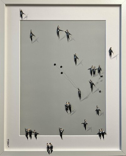 Action. Freedom. Love. EKA♥️♥️LP di Eka Peradze, Pittura in vendita su Singulart