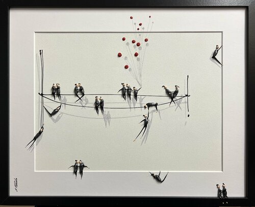 Action. Freedom. Love. EKA♥️Po di Eka Peradze, Pittura in vendita su Singulart