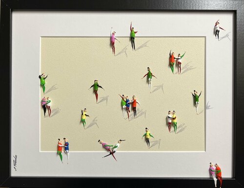Action. Freedom. Love. EKA♥️TQ par Eka Peradze, Peinture en vente sur Singulart