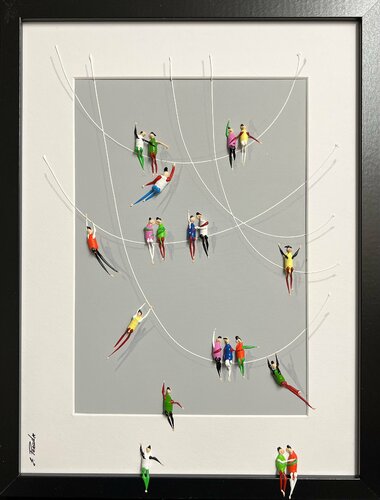 Action. Freedom. Love. EKA♥️Ää par Eka Peradze, Peinture en vente sur Singulart