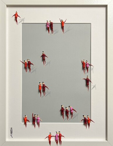 Action. Freedom. Love. EKA♥️UI par Eka Peradze, Peinture en vente sur Singulart