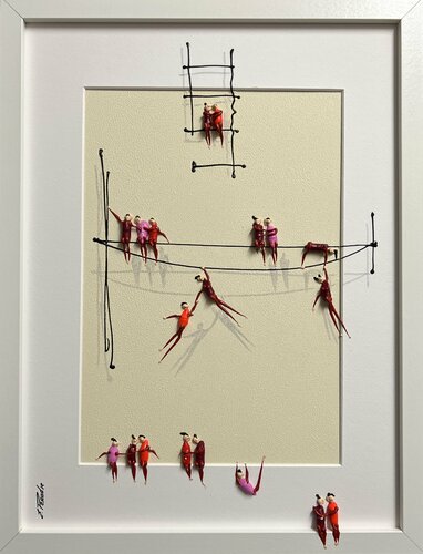 Action. Freedom. Love. EKA♥️WW par Eka Peradze, Peinture en vente sur Singulart