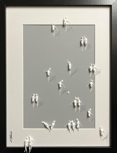 Action. Freedom. Love. EKA♥️WE par Eka Peradze, Peinture en vente sur Singulart