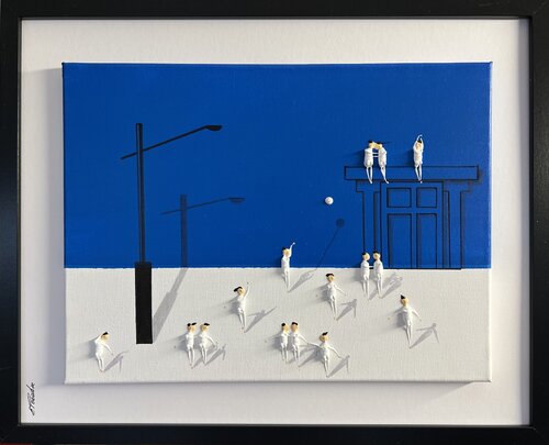 Action.Freedom. Love ❤️ LL par Eka Peradze, Peinture en vente sur Singulart