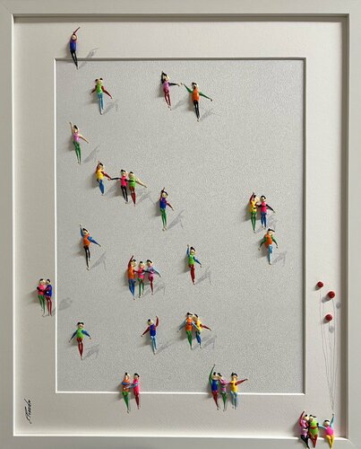 Action. Freedom. Love. EKA.P par Eka Peradze, Peinture en vente sur Singulart