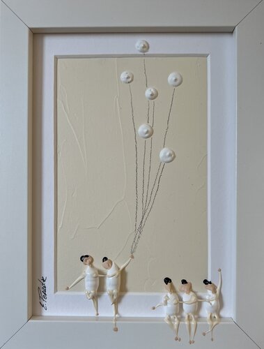 Action. Freedom. Love. EKA♥️W par Eka Peradze, Peinture en vente sur Singulart