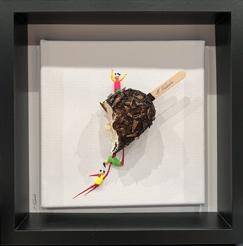 Action. Freedom. Love. EKA♥️Lö par Eka Peradze, Peinture en vente sur Singulart
